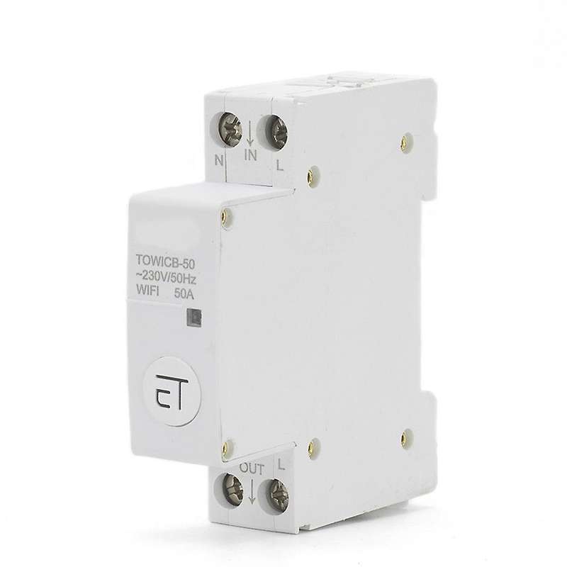 Din Rail Wifi Circuit Breaker Smart Timer Switch App for Amazon, 32a