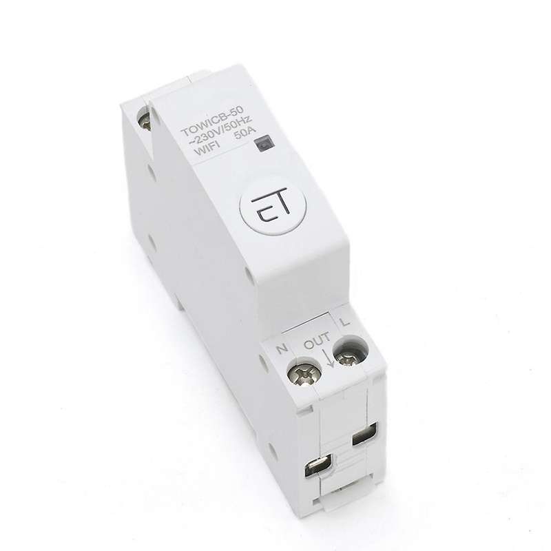 Din Rail Wifi Circuit Breaker Smart Timer Switch App for Amazon, 32a