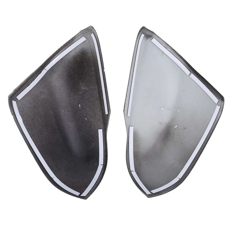 Chrome Head Light Front Lamp Triple-cornered Trim Cover
