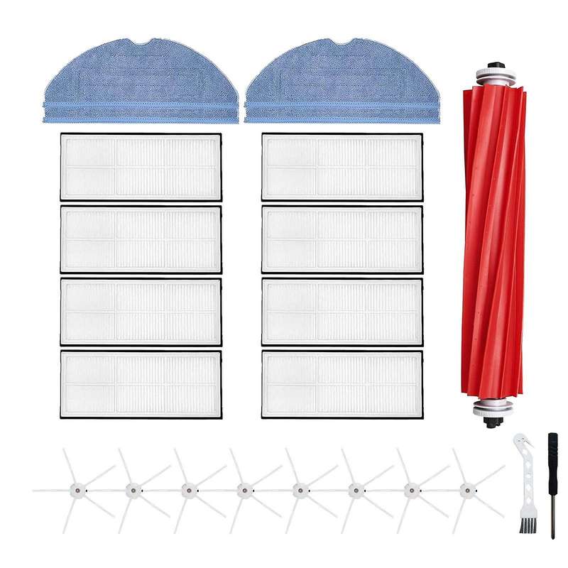 23pcs for Xiaomi Roborock S7 T7s T7s Plus Main Brush Filter Mop Cloth