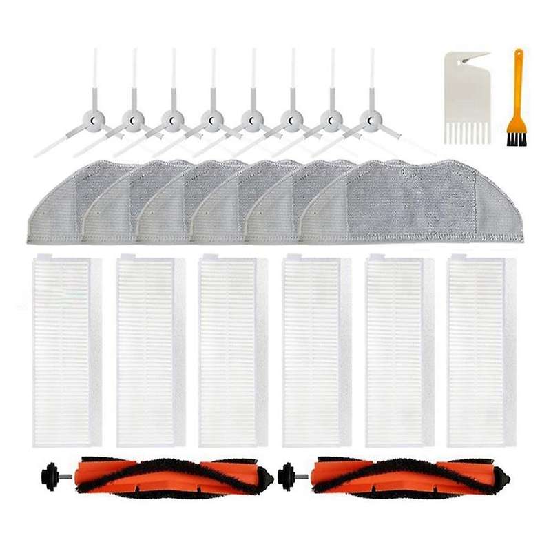 Main Side Brush Hepa Filter Mop Cloths for Xiaomi Mijia G1 Robot