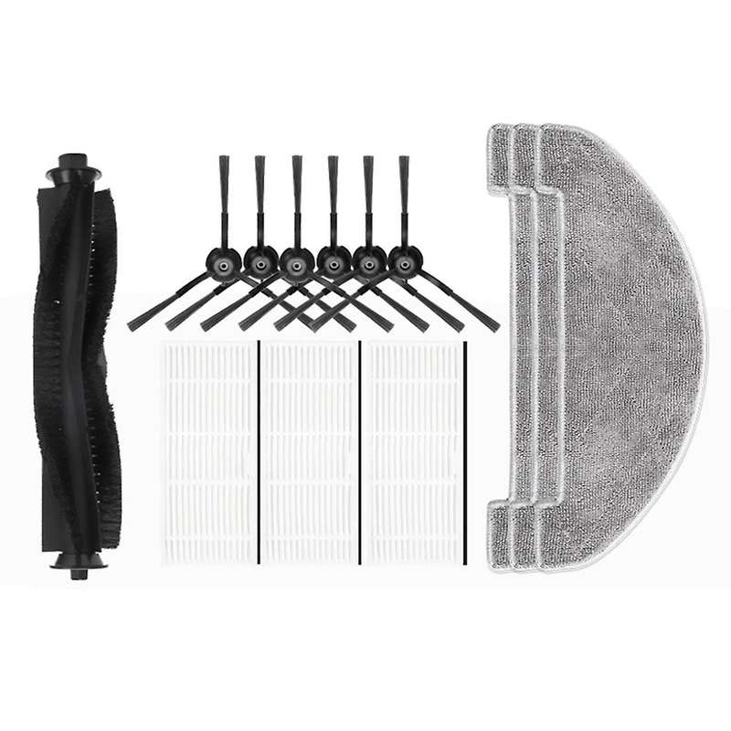 Rag, Side Brush, Roll Brush, Haipa Kit, for Yunmi 1c Vxvc11 Vxvc12
