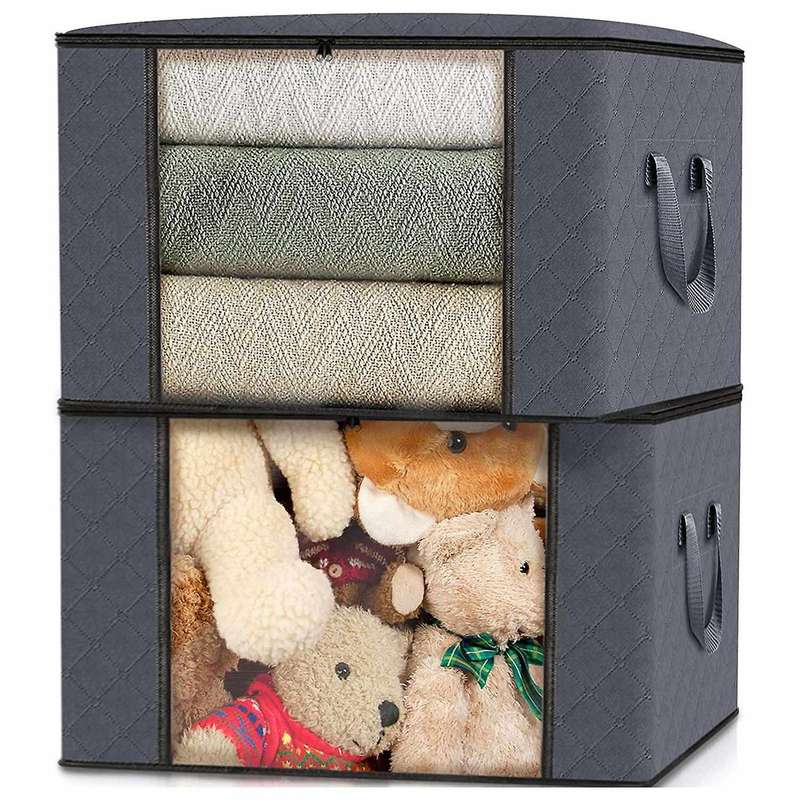 6-pack Clothes Storage, for Organizing Bedroom, Closet, Grey