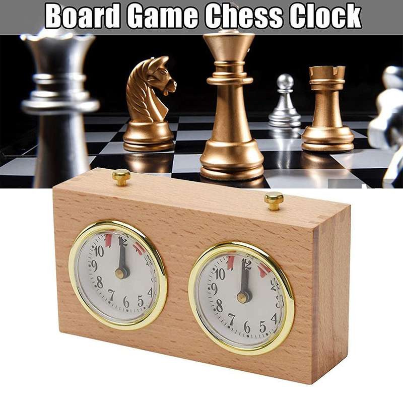 Wooden Chess Timer Tournament Competition Game Chess Clock