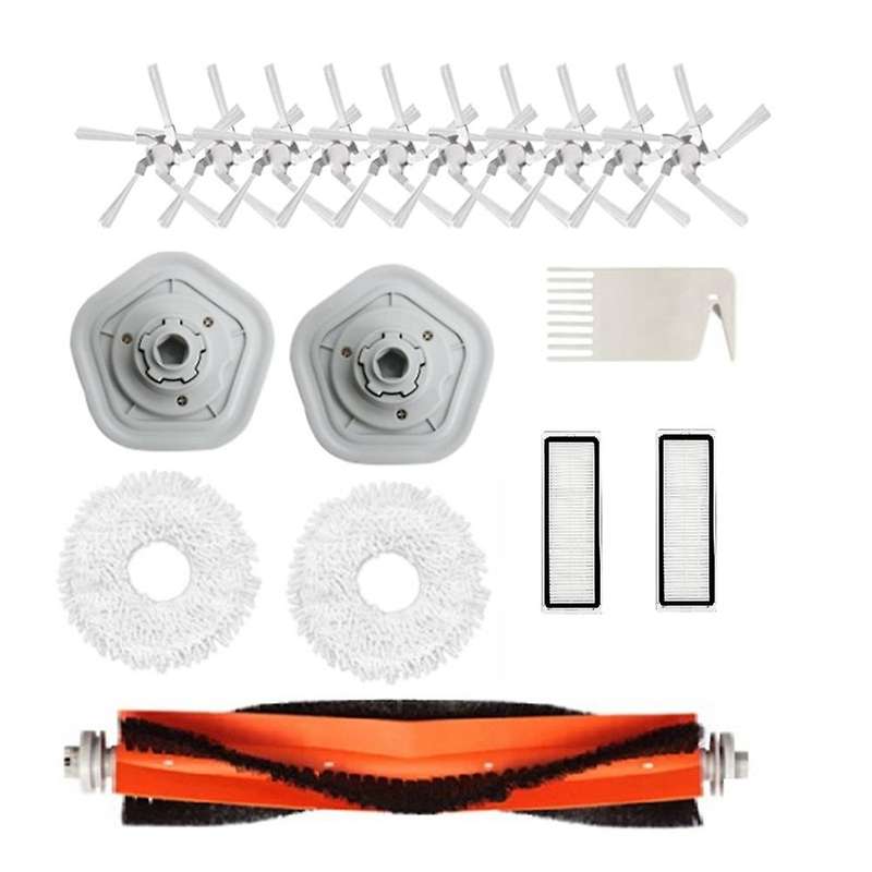Replacement Parts Roller Brush Side Brush Hepa Filter for Dreame W10
