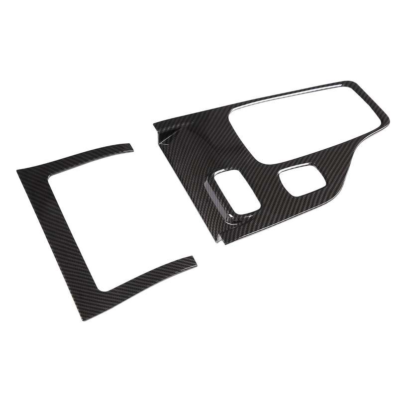 Car Carbon Fiber Abs Center Console Frame Cover Trim for Ford Ranger
