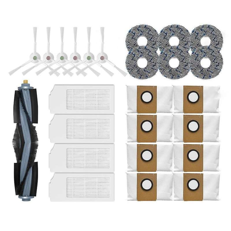 Replacement Parts Roller Brush Side Brushes Filters for Ecovacs T10