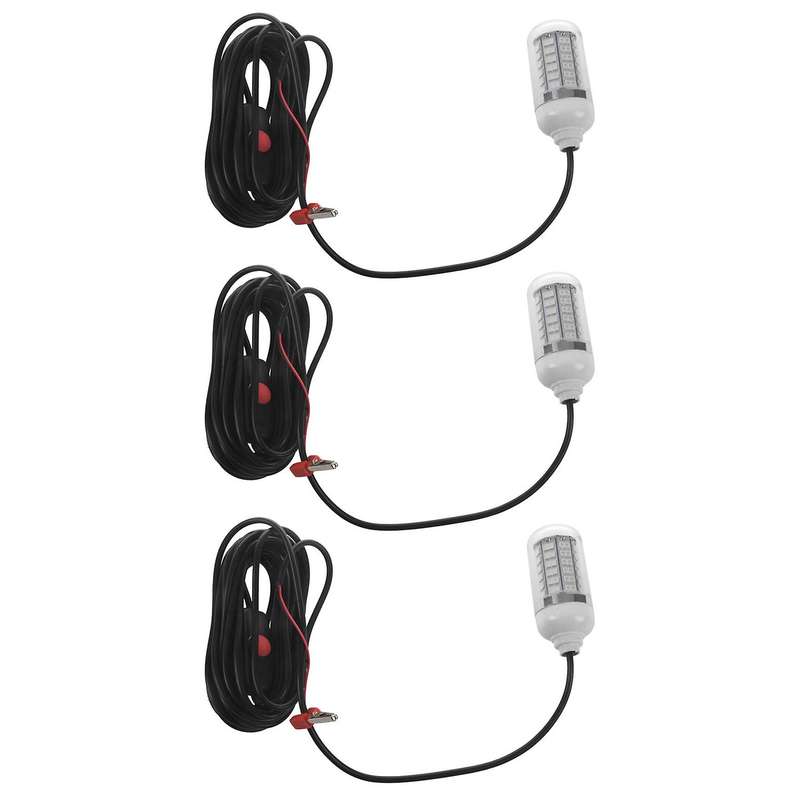3x 12v-24v Green 108pcs Led Underwater Fishing Lures Fish Finder Lamp