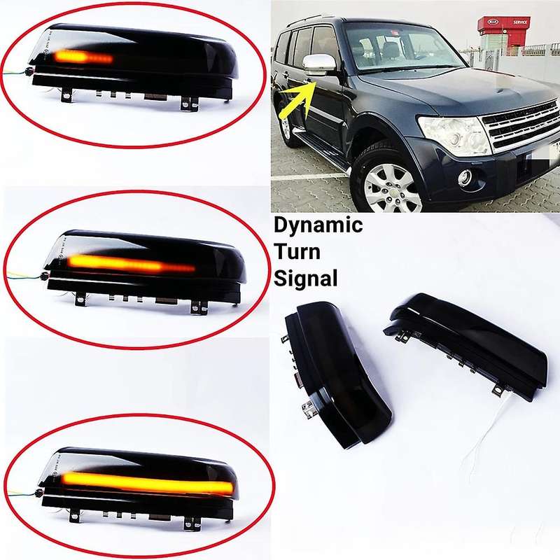 Dynamic Turn Signal Light for Mitsubishi Pajero V73 V77 V93 2006-2019