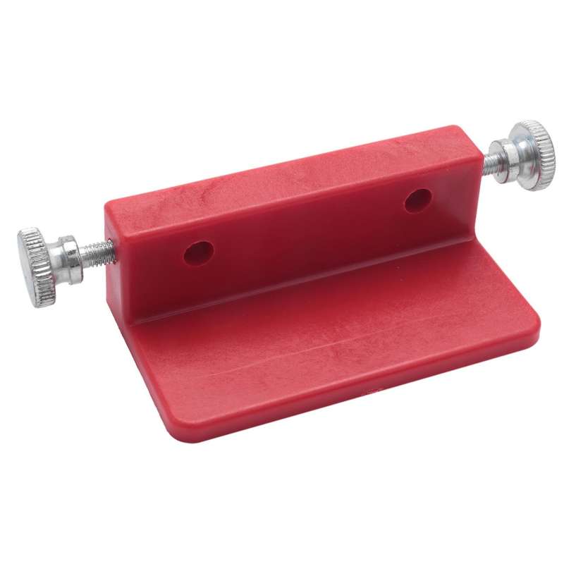 Portable Drilling Locator,adjustable Drilling Guide for Diy(red)