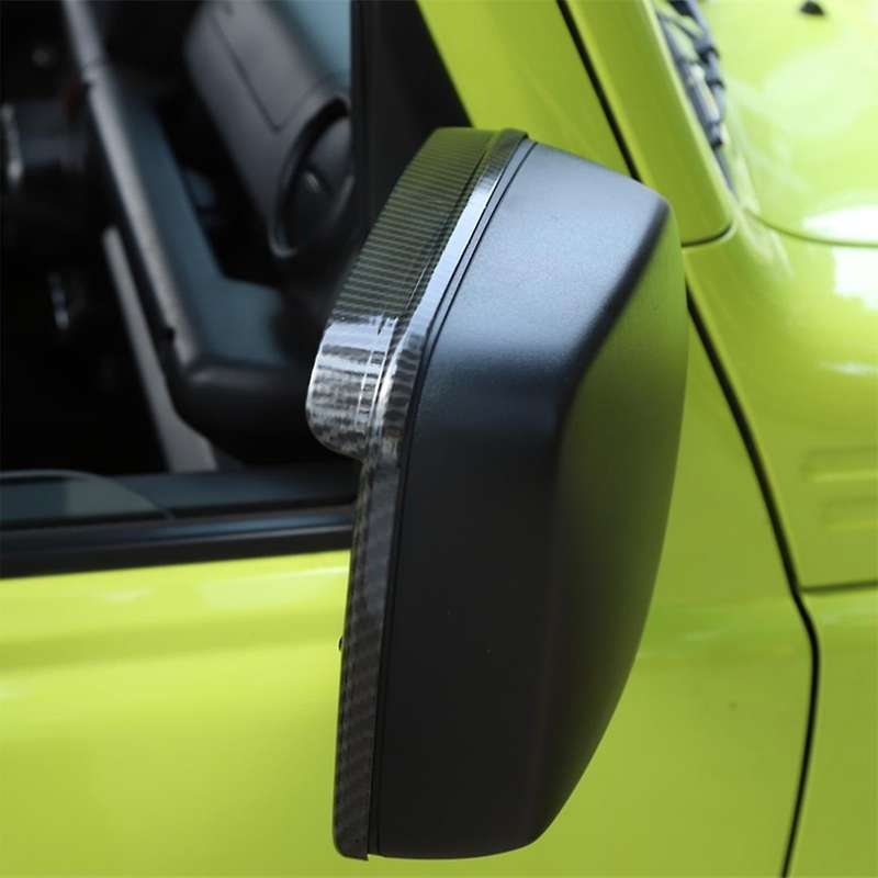 Rearview Mirror Rain Eyebrow Frame Cover for Suzuki Jimny 2019-2022