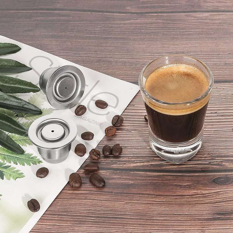 Stainless Steel Refillable Reusable for Nespresso Coffee Capsule