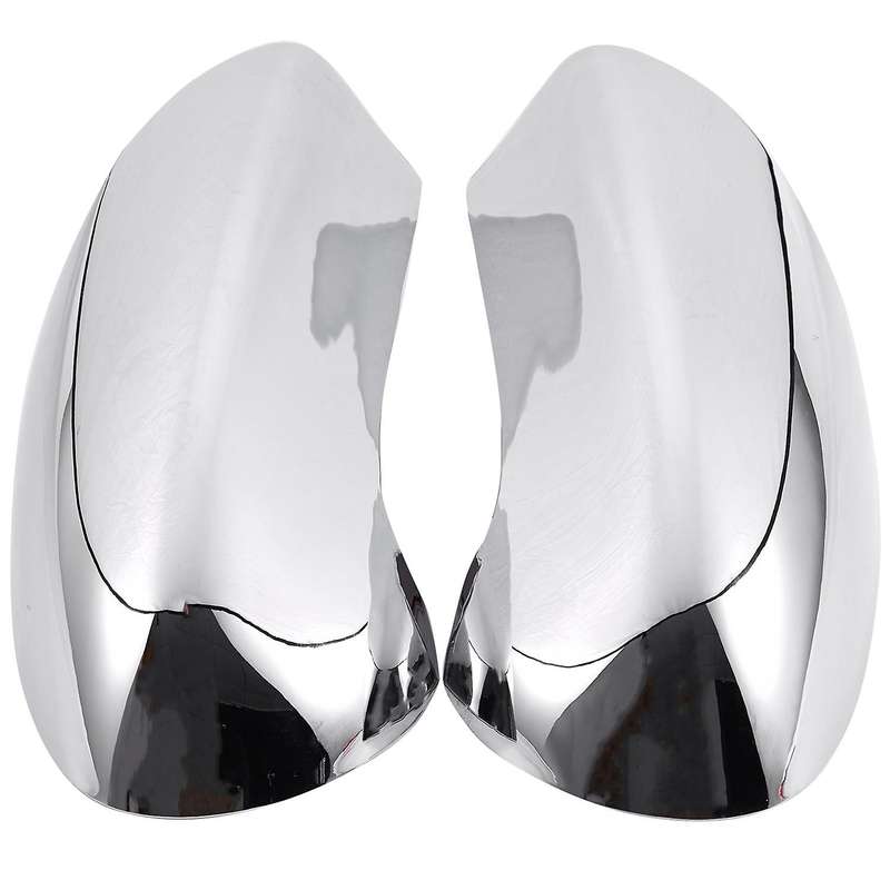 2pcs Abs Rear View Side Door Mirrors Cover Trim Car Styling