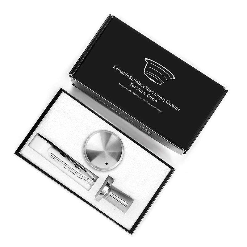 Reusable Capsule Refillable Metal Pod Cup Stainless Steel Filter