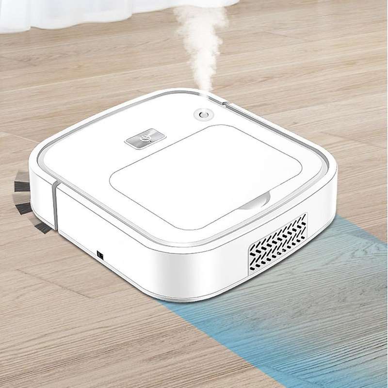 Robot Vacuum Cleaner Intelligent Smart 4 In 1sweeping Robot,black