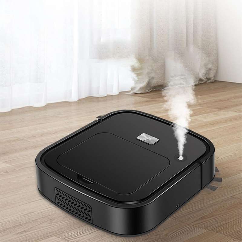 Robot Vacuum Cleaner Intelligent Smart 4 In 1sweeping Robot,black