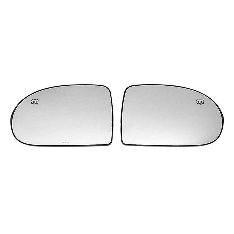 2pcs Door Wing Side Mirror Glass Heated for Jeep Compass 2007 - 2017