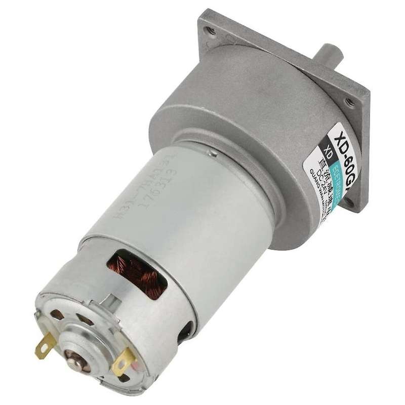 35w Dc Gear Speed Adjustable Large Torque Motor Cw/ccw(24v 30rpm)