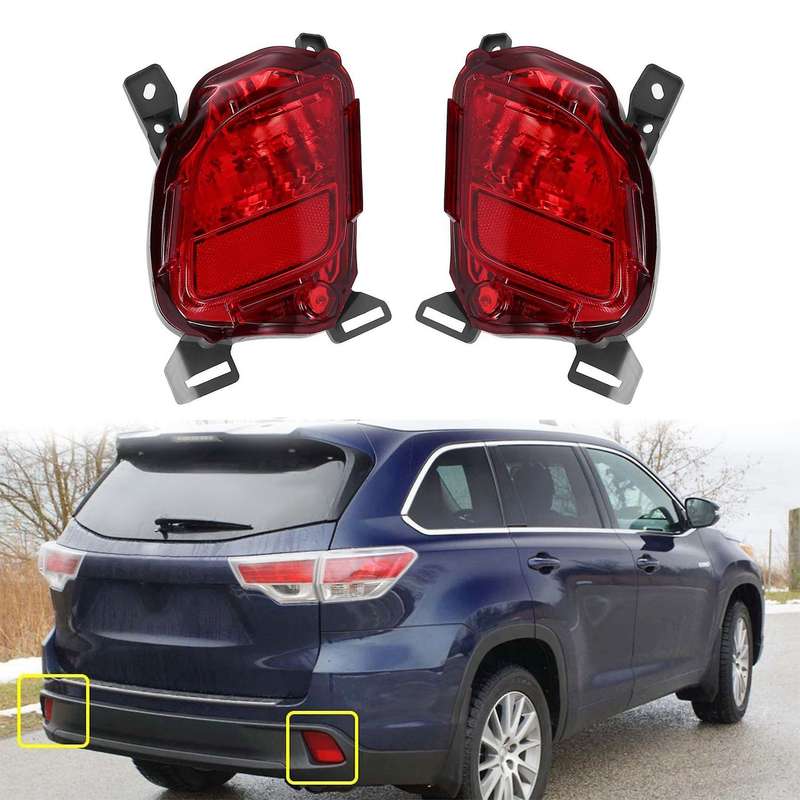 81480-0e020 Car Right Rear Bumper Fog Light for Toyota Highlander