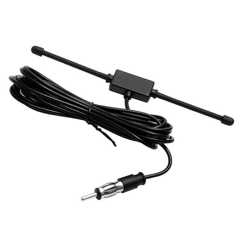 10x Black Universal Car Boat Stereo Am Fm Dipole Antenna