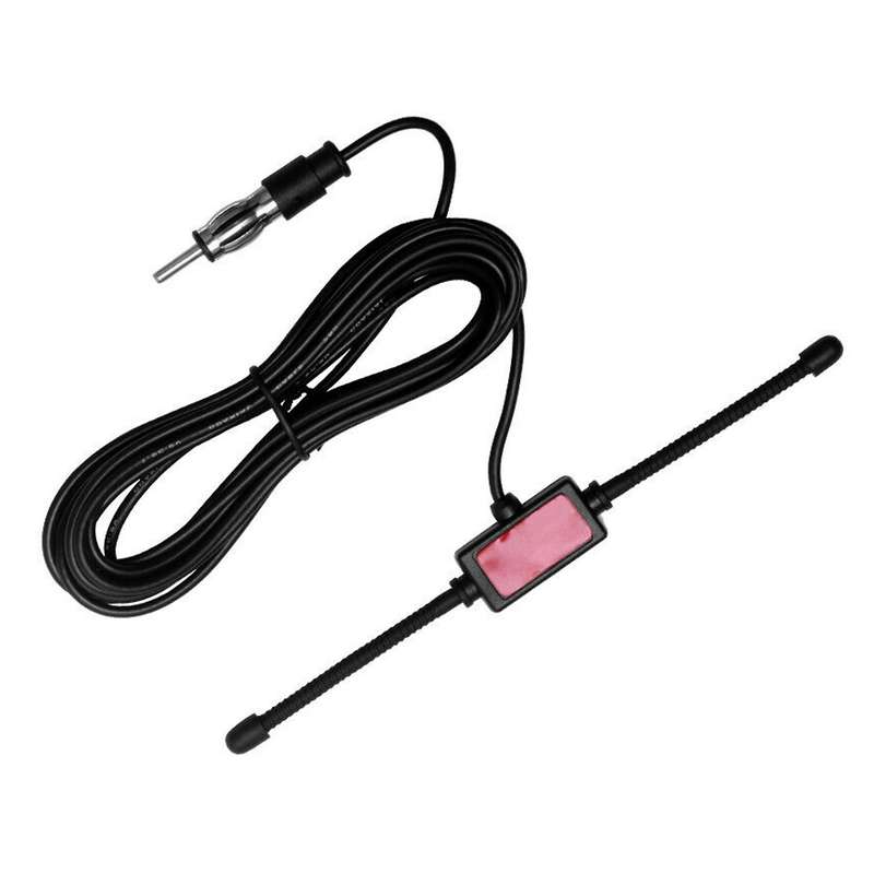 10x Black Universal Car Boat Stereo Am Fm Dipole Antenna