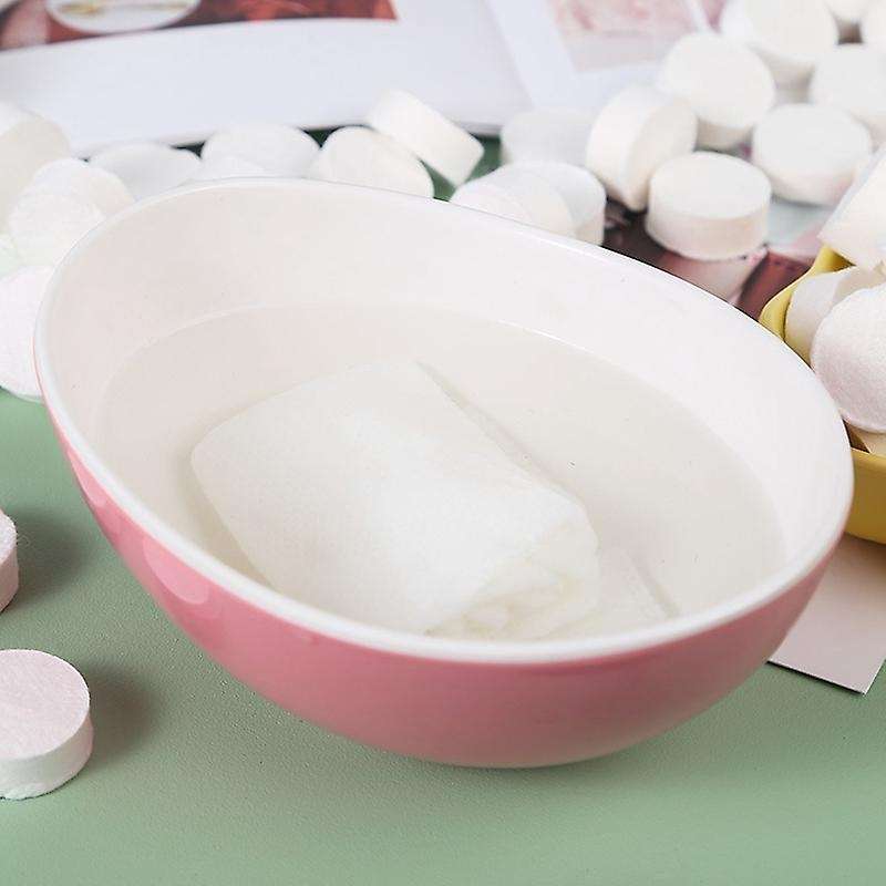 500pcs Magic Soft Cotton Disposable Compressed Towel Wipes