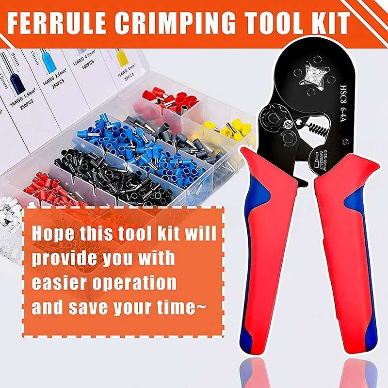 Awg23 Adjustable Ratchet Wire Crimping Plier