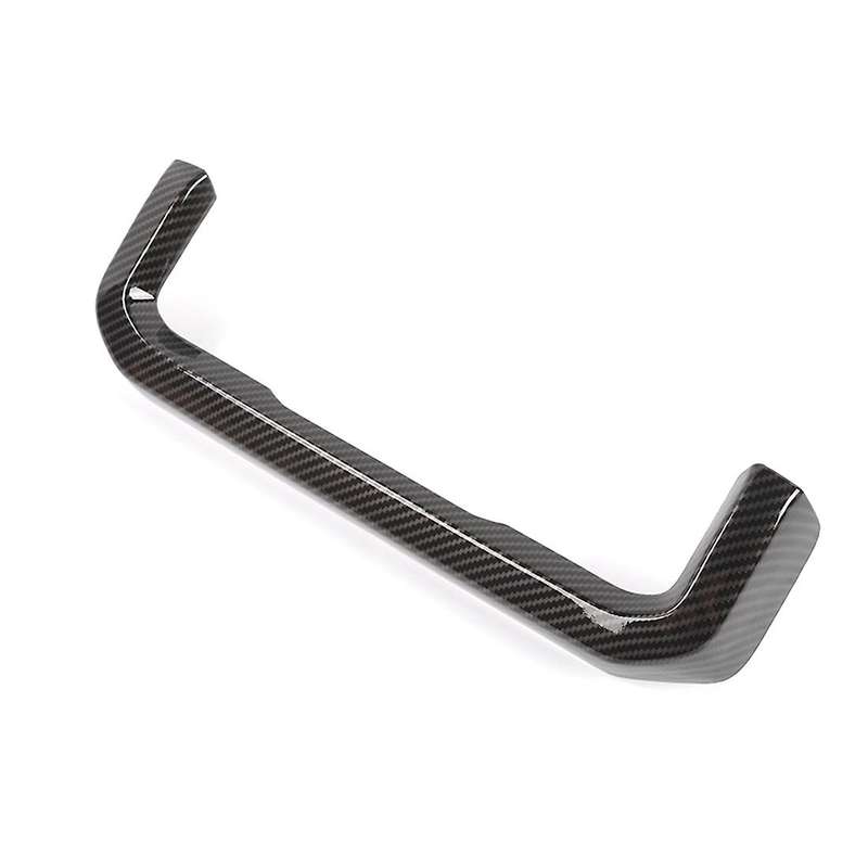 Rear Air Vent Outlet Panel Frame Trim for Ford F150, Abs Carbon Fiber