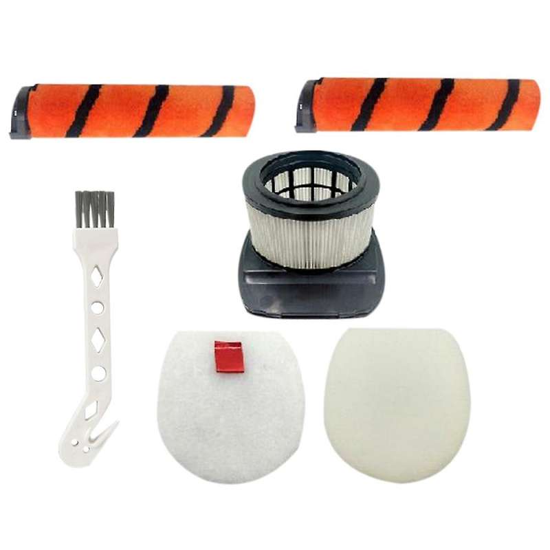 6pcs Roller Brush Filter for Shark Ic300 Iz251uk Iz102 Simbaii Vacuum
