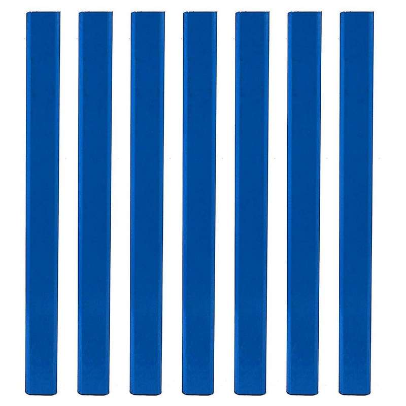 72pcs Hb ( 2) Medium Carpenters Pencil Set Blue with 2 Sharpeners