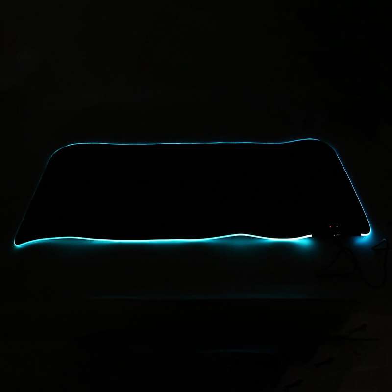 10w Wireless Charger Mouse Pad Rgb, 10 Pattern Led Gaming Non-slip