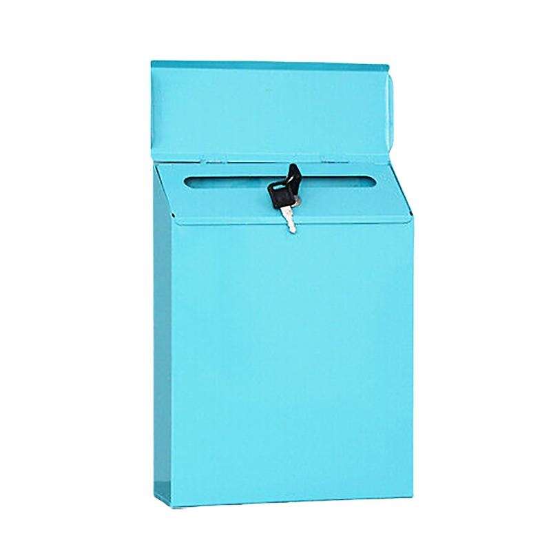 1pcs Modern Mailbox Comment Letter Deposit Suggestion Drop Box A