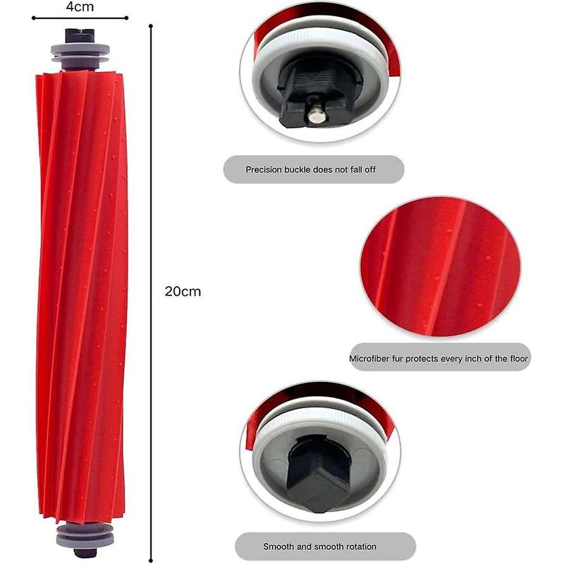 Main Side Brushes Filters & Mop Pads for Xiaomi Roborock Q7 Q7+ Q7