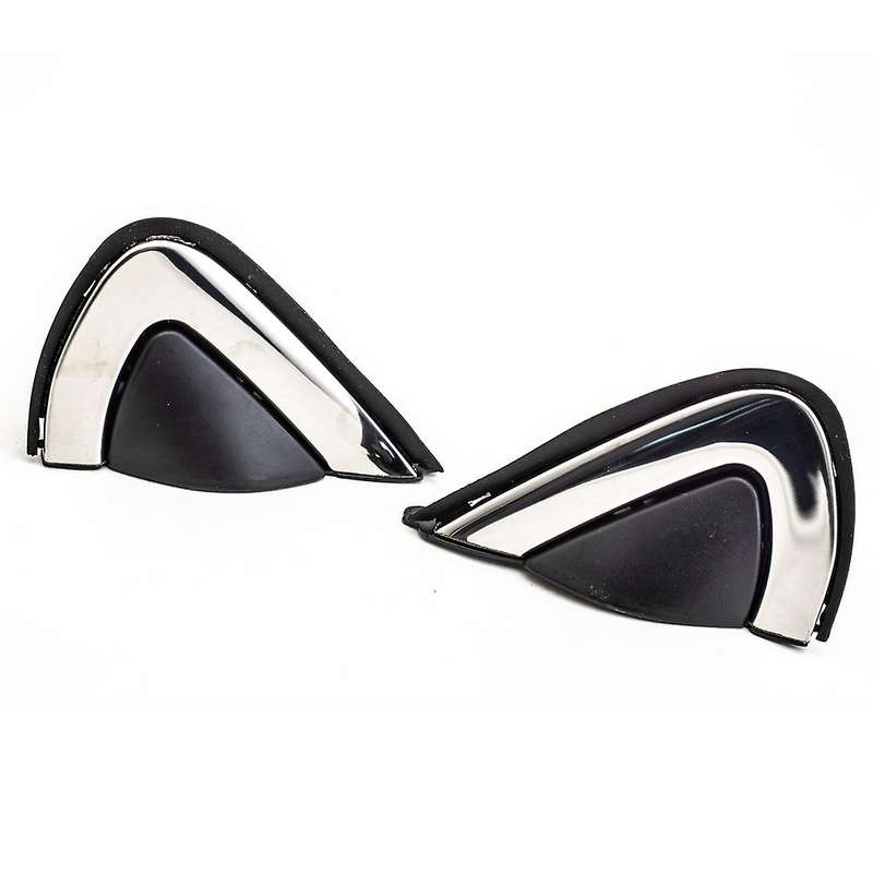 Side Rearview Mirror Triangle Plates Trim for Honda Cr-v Crv 2017-20