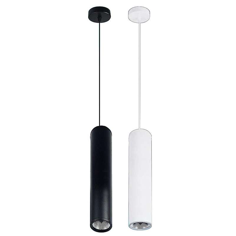 White Warm White Led Cob Spotlights Long Tube Lamp Cylindrical