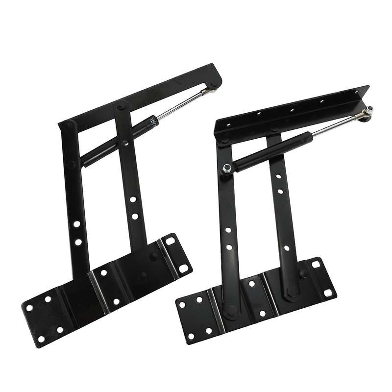 2pcs Folding Spring Tea Table Hinge Furniture Lift Up Top