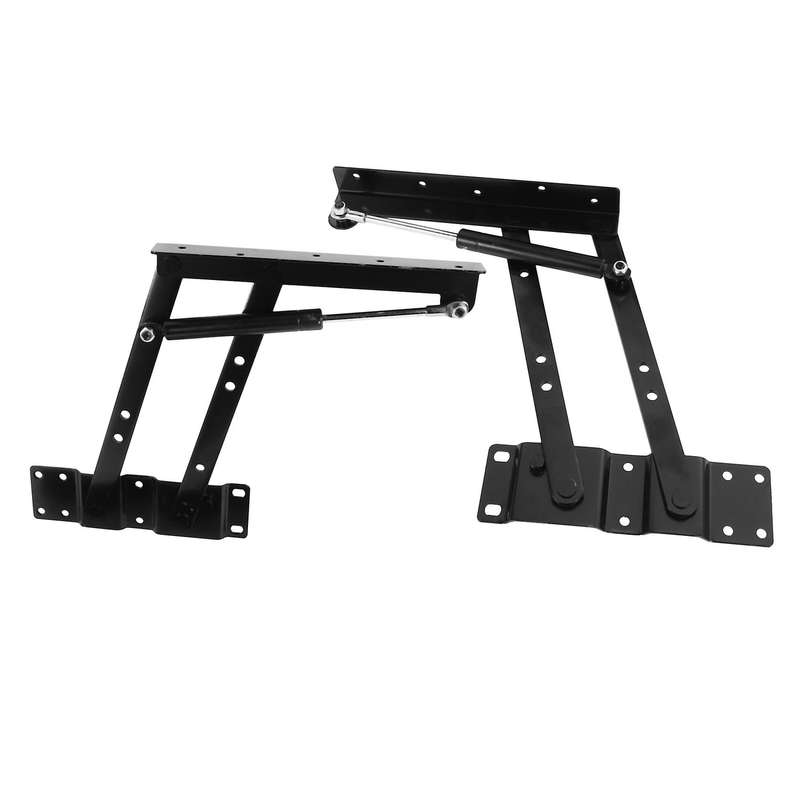 2pcs Folding Spring Tea Table Hinge Furniture Lift Up Top