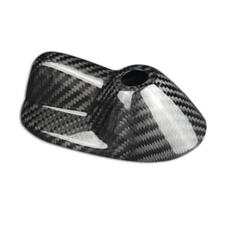 Real Carbon Fiber Car Roof Shark Fin Antenna Aerials Decoration