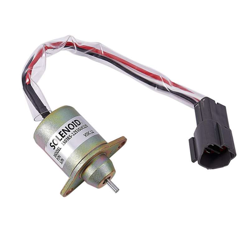 2x Flameout Solenoid 1503es-12s5suc12s 119233-77932 for Kubota Yangma