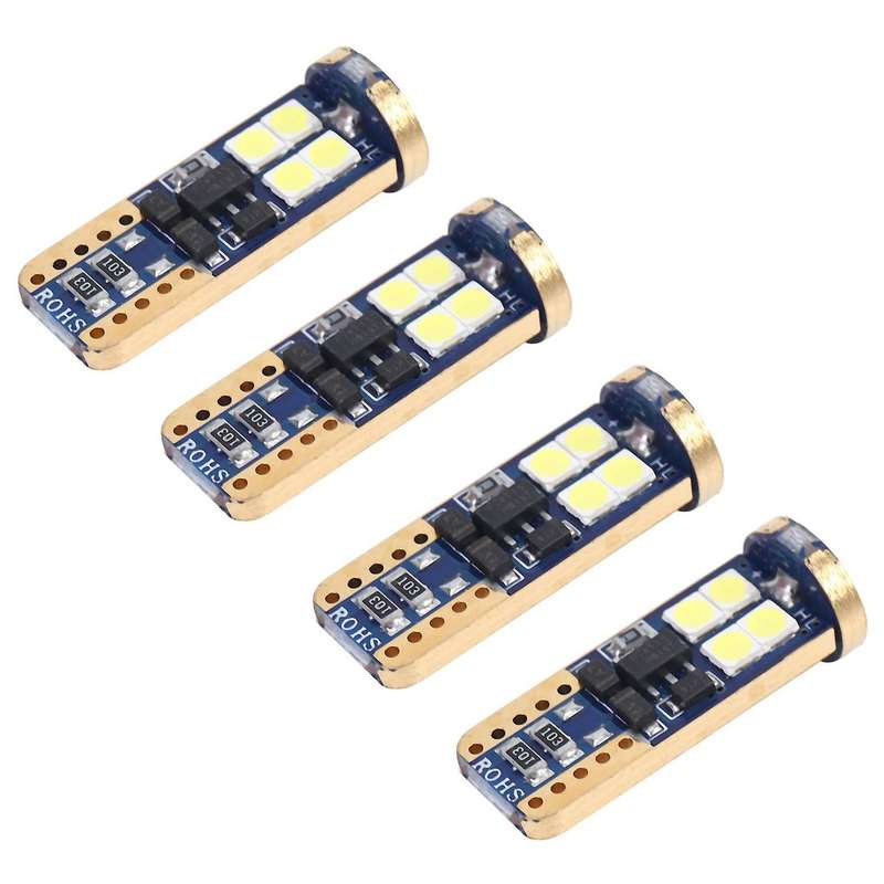 T10 168 Led Car Bulb 4pcs 194 W5w 12-smd 3030 Chipset Led Bulbs