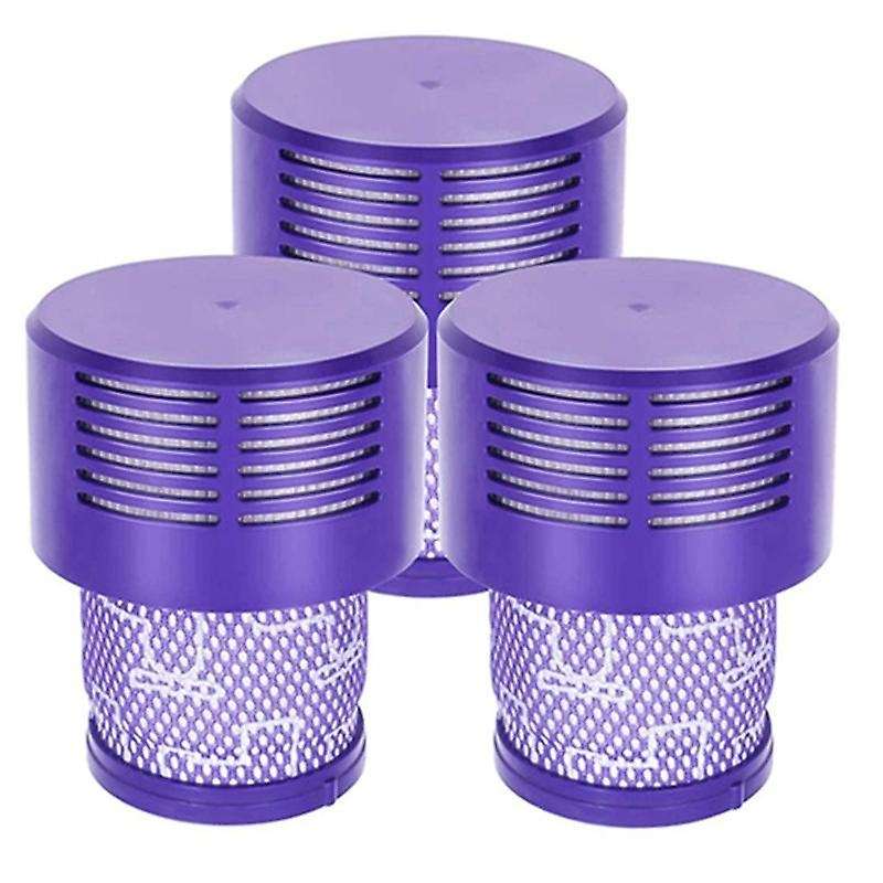 3 Pack Hepa Filters for Dyson V10 Sv12, Part No. 969082-01