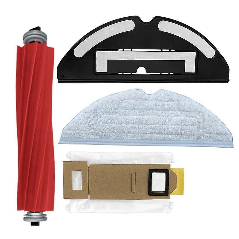 4pcs for Xiaomi Roborock S7 T7s Robot Vacuum Cleaner Accessories