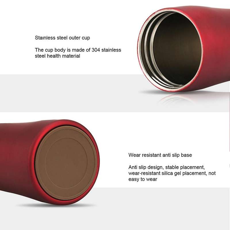 Portable French Press Pot Outdoor Stainless Steel Bottle B