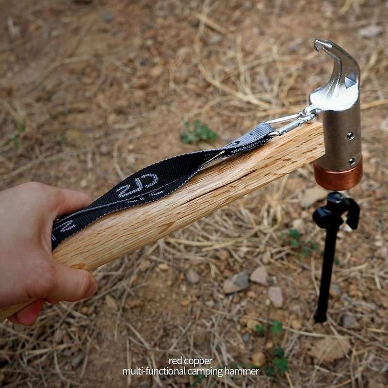 Cls Outdoor Camping Copper Head Stainless Steel Hammer Tent Nail