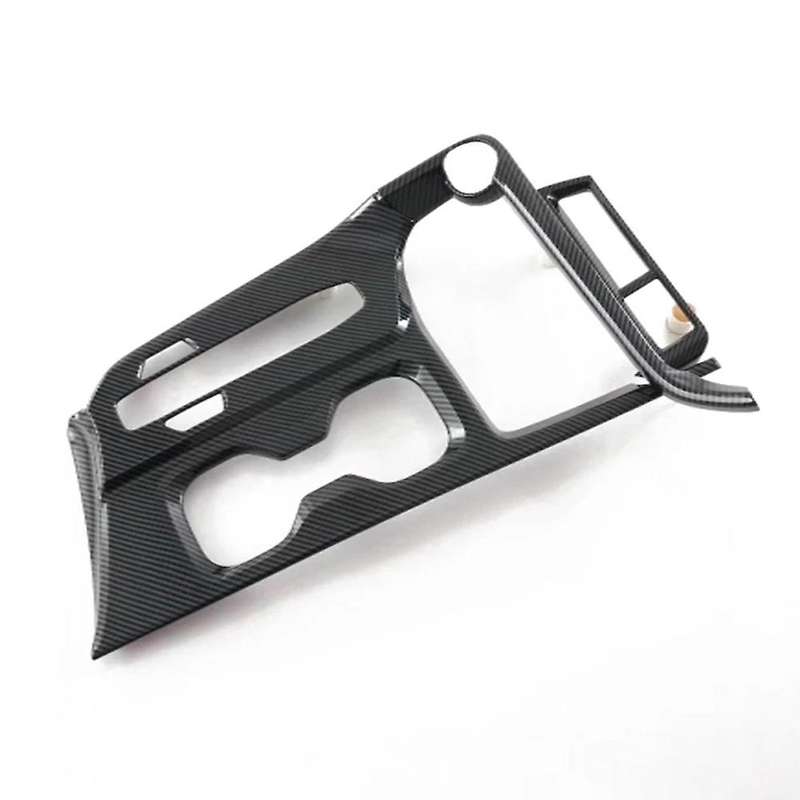 Car Carbon Fiber Center Console Gear Shift Panel Frame Cover Trim Car