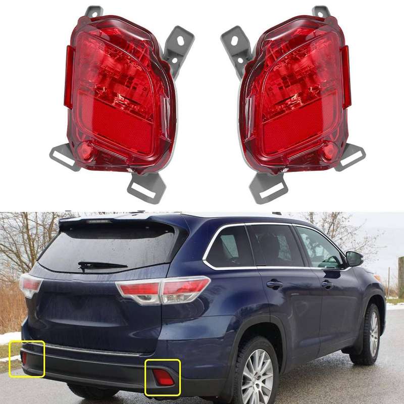 81490-0e020 Car Left Rear Bumper Fog Light for Toyota Highlander