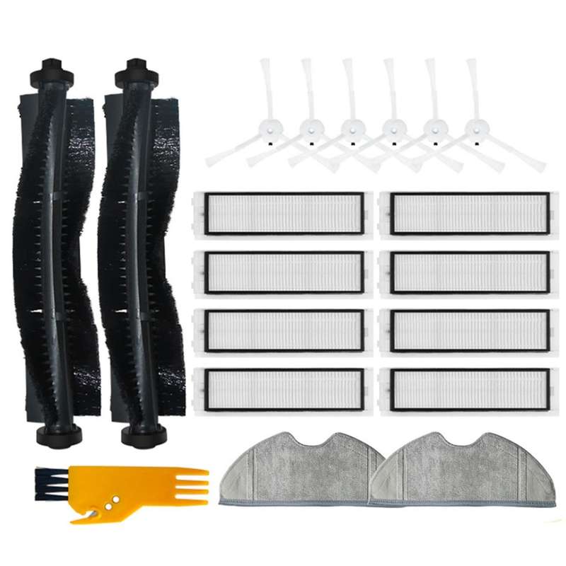 Main Roller Brush Side Brushes Hepa Filter Mop Cloth
