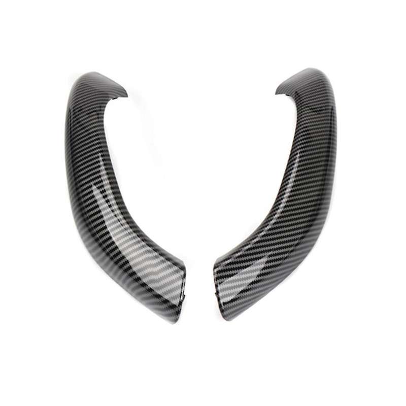 Carbon Fiber Car Interior Door Pull Handle Cover Trim Replacement