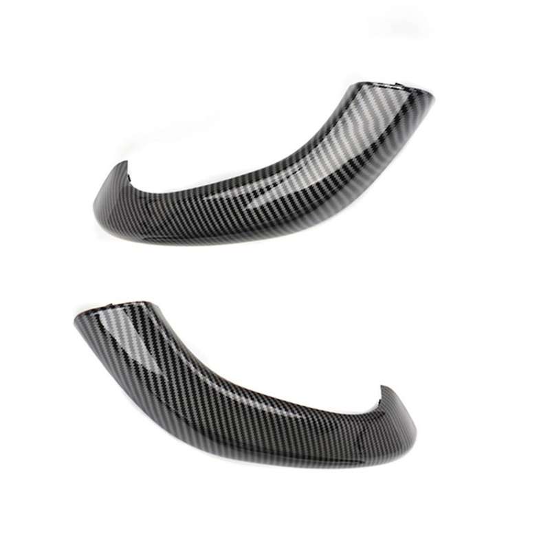Carbon Fiber Car Interior Door Pull Handle Cover Trim Replacement