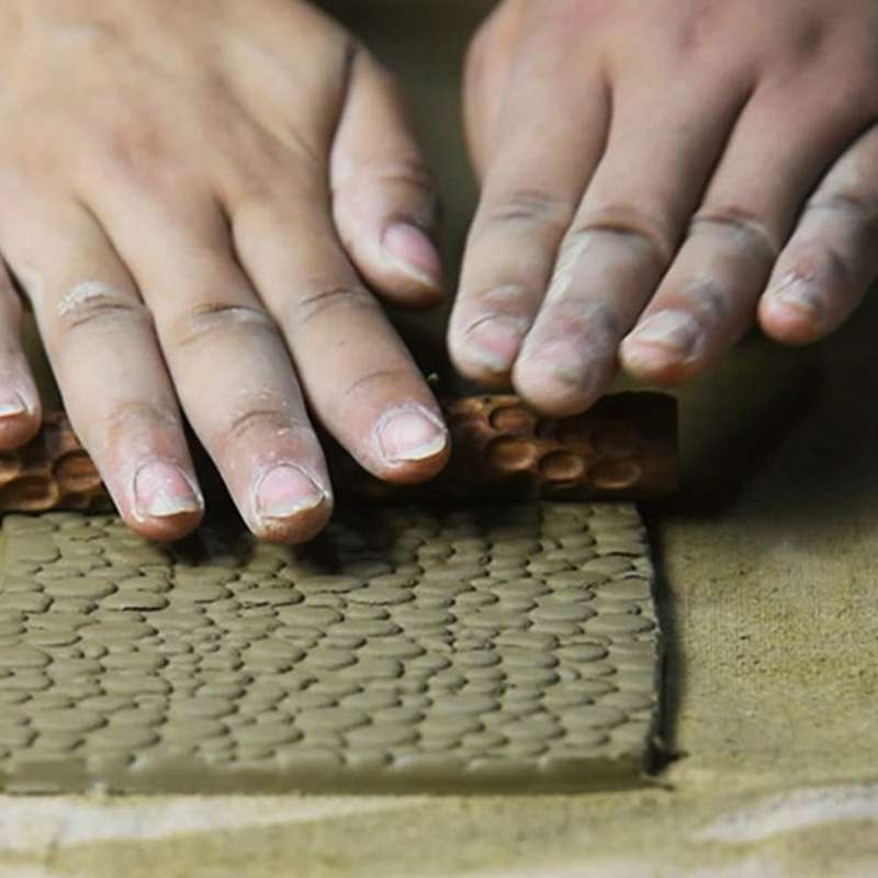 Pottery Tools Wood Hand Rollers,for Clay Stamp Pattern/roller Pattern